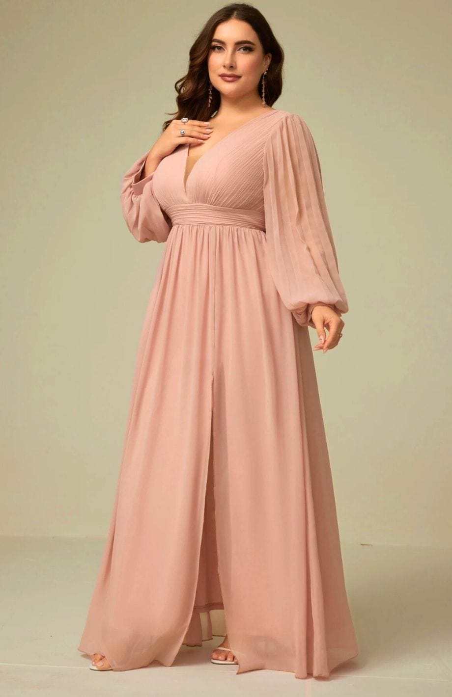 Robe Bohème Grande Taille Pour Mariage | Reine Rustique