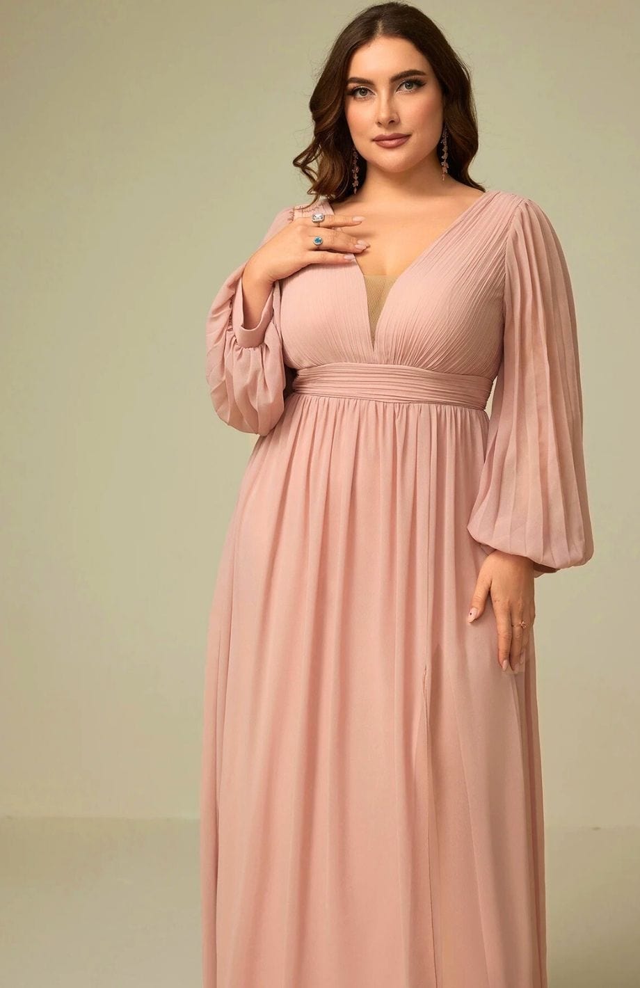 Robe Bohème Grande Taille Pour Mariage | Reine Rustique