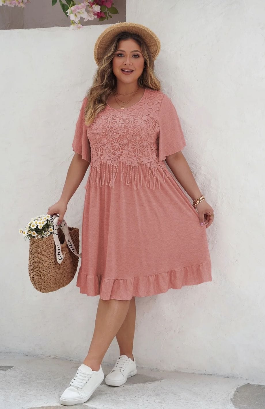 Robe Bohème Grande Taille | Reine Rustique