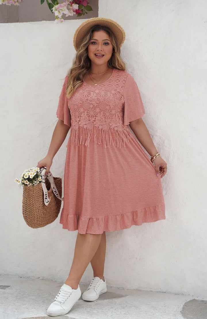 Robe Bohème Grande Taille | Reine Rustique