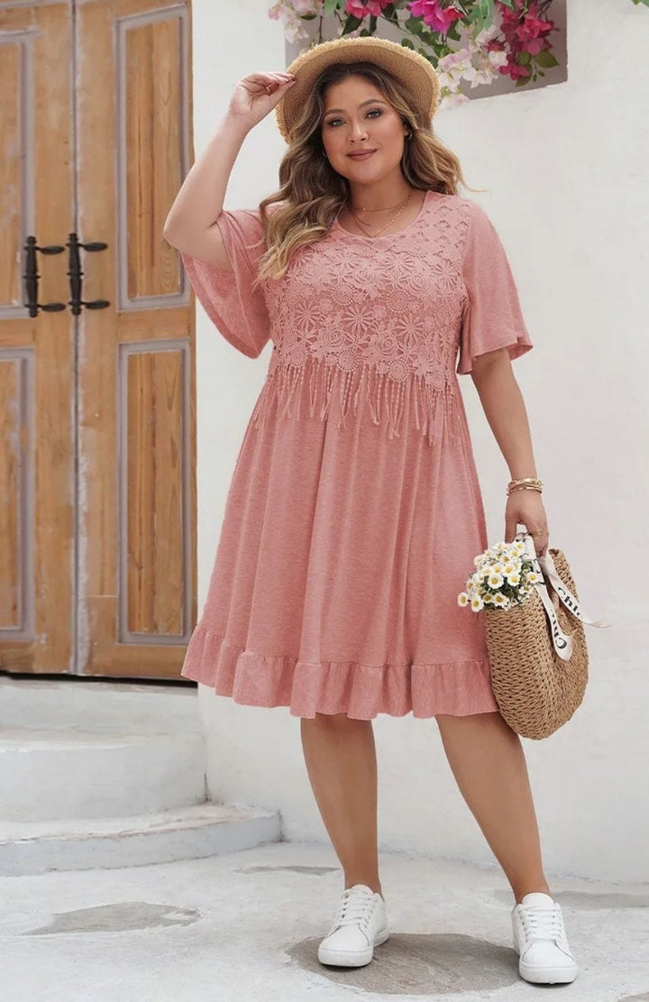 Robe Bohème Grande Taille | Reine Rustique
