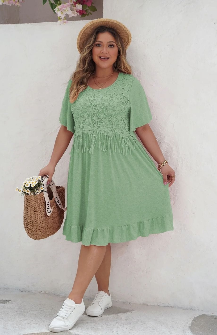 Robe Bohème Grande Taille | Reine Rustique
