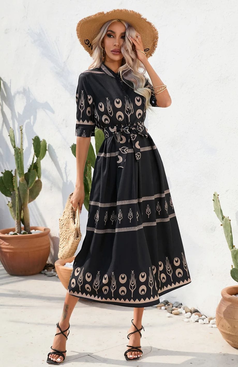 Robe Bohème Mariage Invité | Reine Rustique