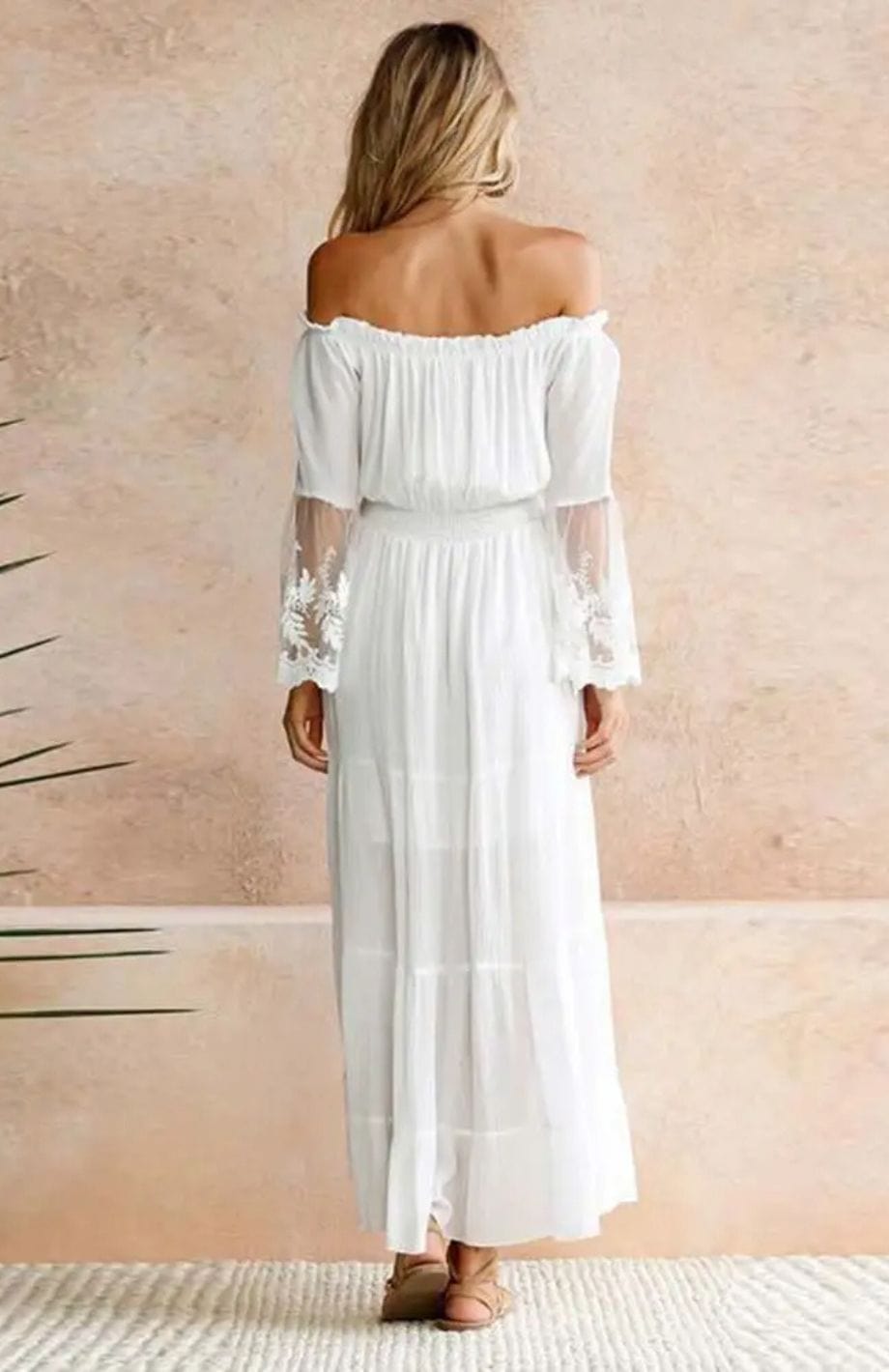 Robe Bohème Mariage Reine Rustique