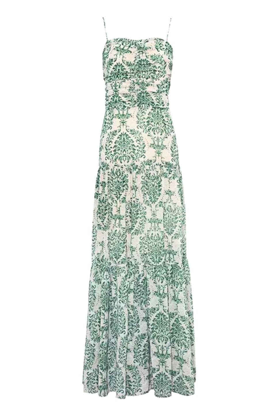Robe Bohème Verte | Reine Rustique