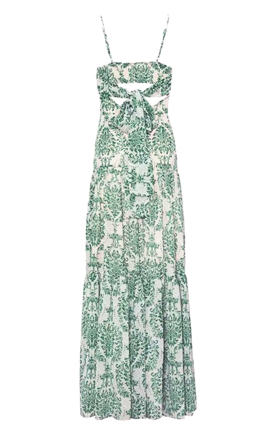 Robe Bohème Verte | Reine Rustique