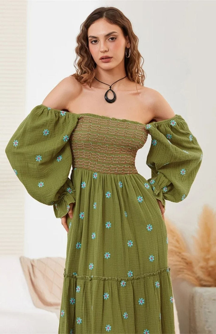 Robe Bohème Vintage | Reine Rustique