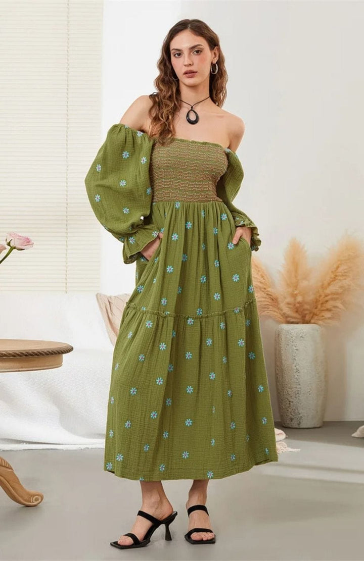 Robe Bohème Vintage | Reine Rustique