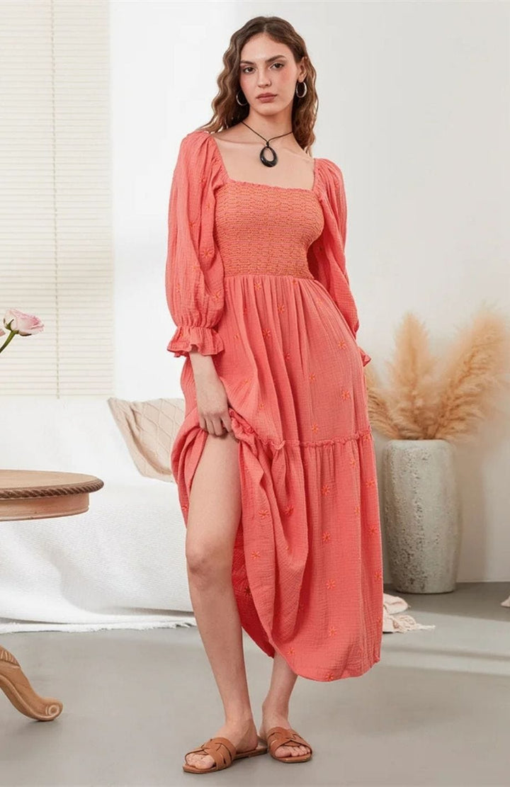 Robe Bohème Vintage | Reine Rustique