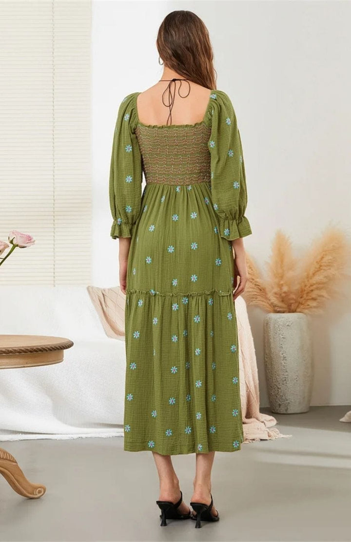 Robe Bohème Vintage | Reine Rustique