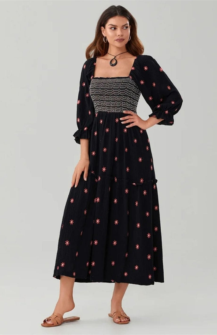 Robe Bohème Vintage | Reine Rustique