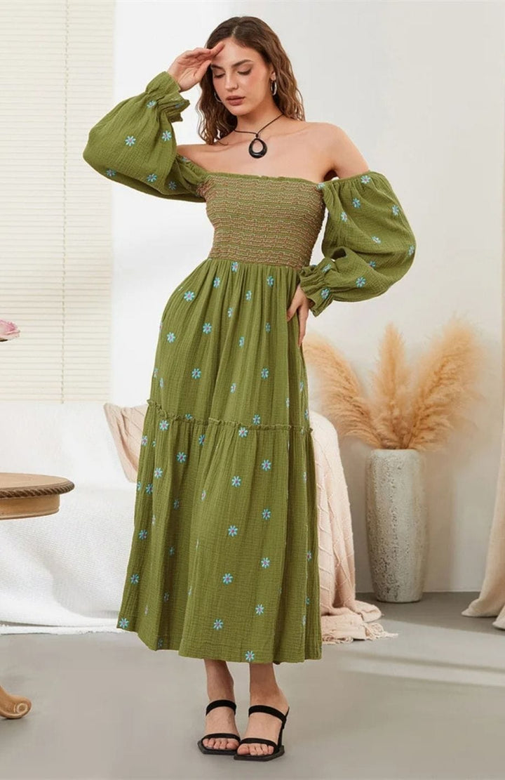 Robe Bohème Vintage | Reine Rustique