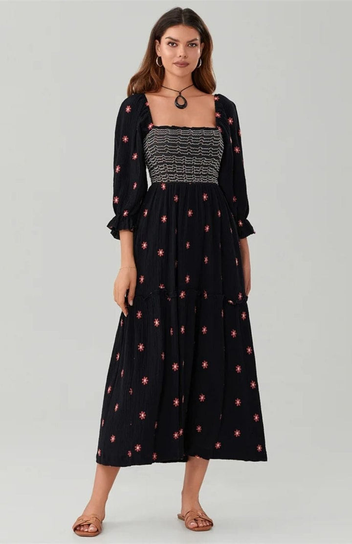 Robe Bohème Vintage | Reine Rustique