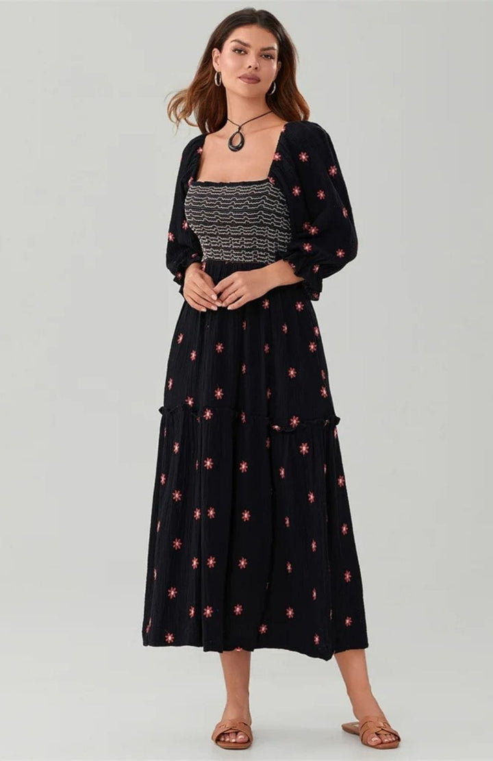 Robe Bohème Vintage | Reine Rustique