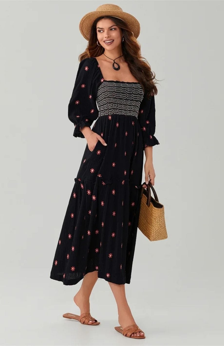 Robe Bohème Vintage | Reine Rustique
