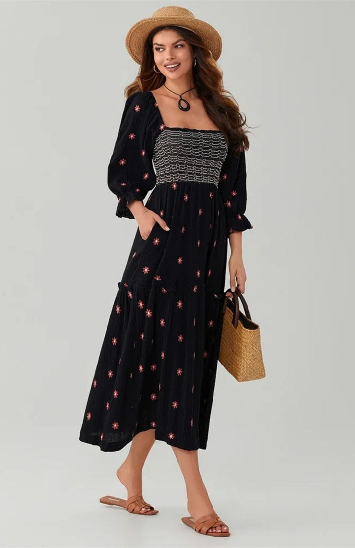 Robe Bohème Vintage | Reine Rustique