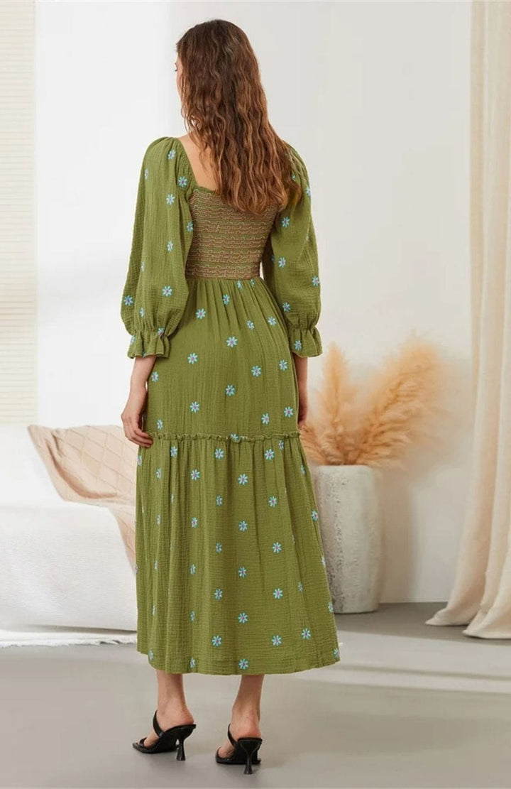 Robe Bohème Vintage | Reine Rustique