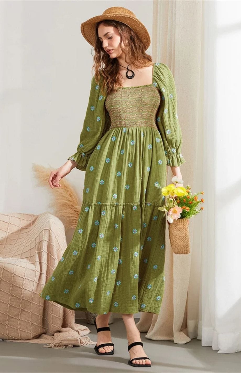 Robe Bohème Vintage | Reine Rustique