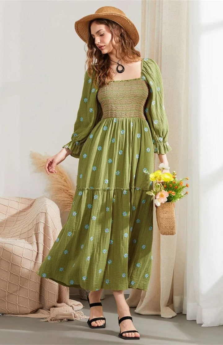 Robe Bohème Vintage | Reine Rustique