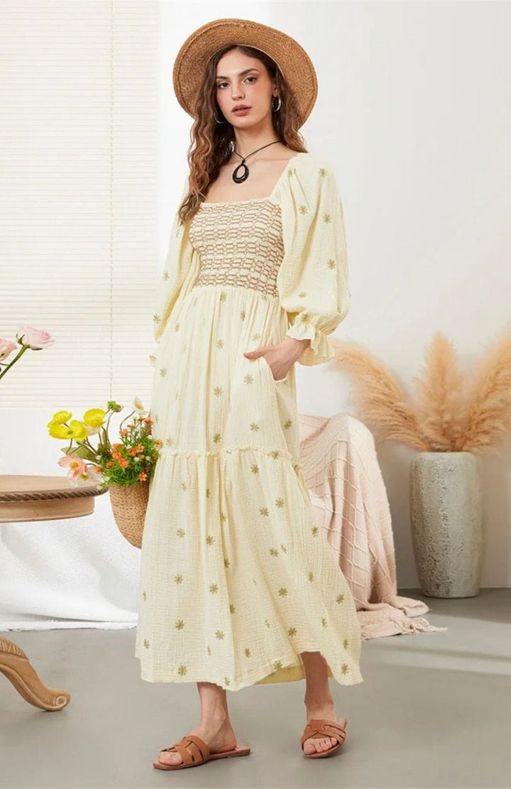 Robe Bohème Vintage | Reine Rustique
