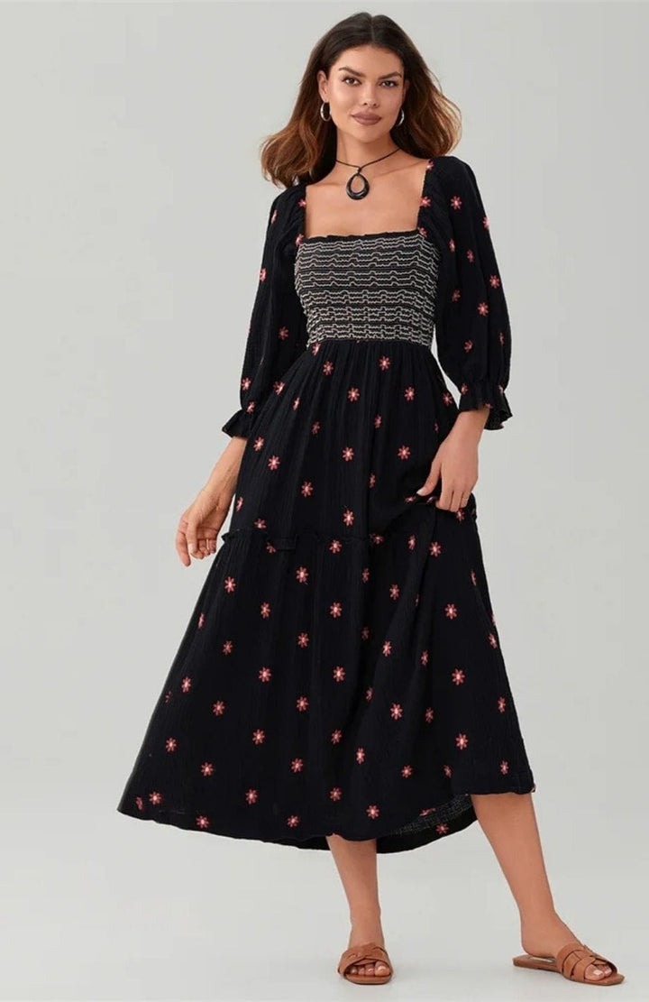 Robe Bohème Vintage | Reine Rustique