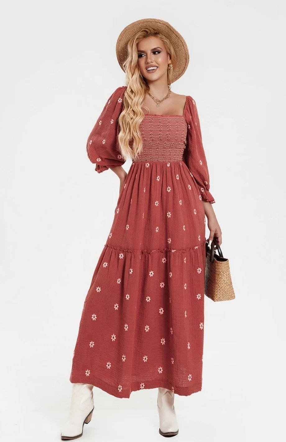 Robe Bohème Vintage | Reine Rustique