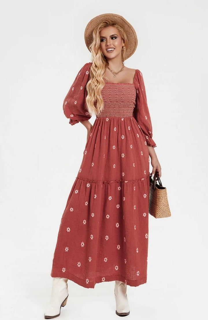 Robe Bohème Vintage | Reine Rustique