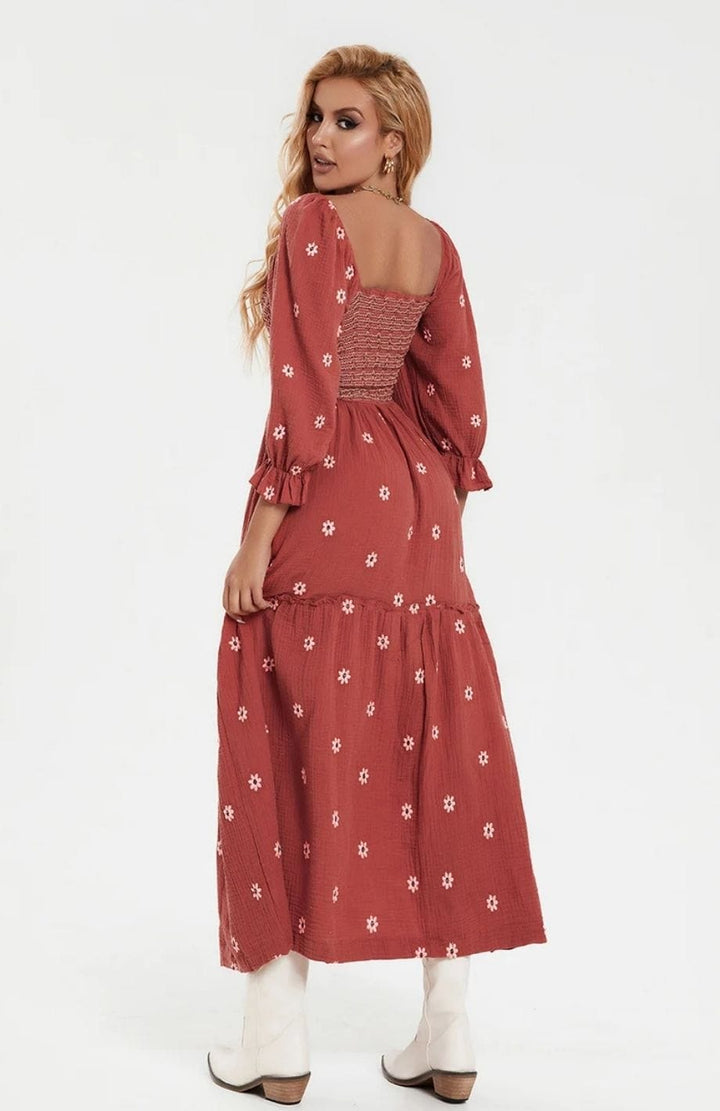 Robe Bohème Vintage | Reine Rustique