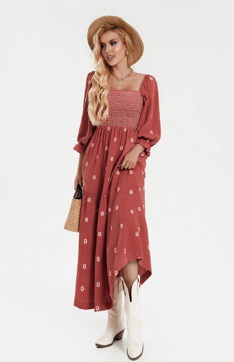 Robe Bohème Vintage | Reine Rustique