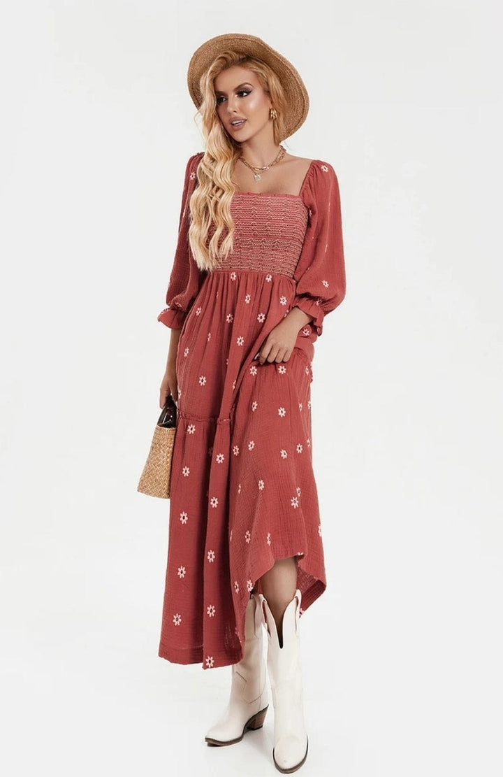 Robe Bohème Vintage | Reine Rustique