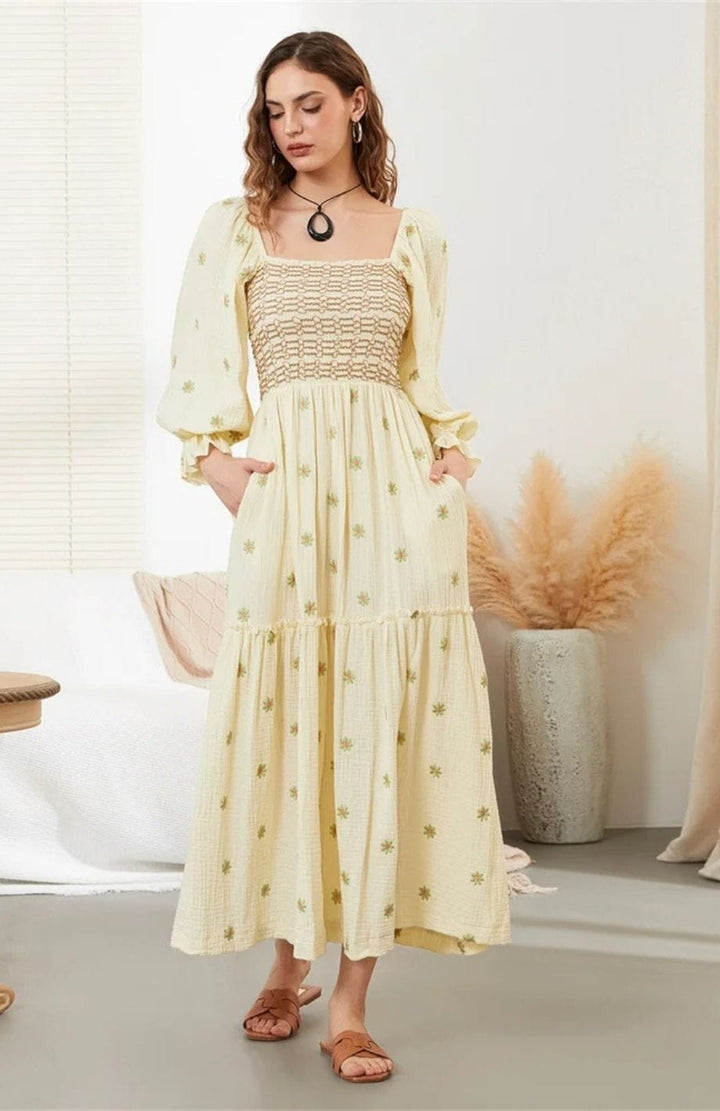 Robe Bohème Vintage | Reine Rustique