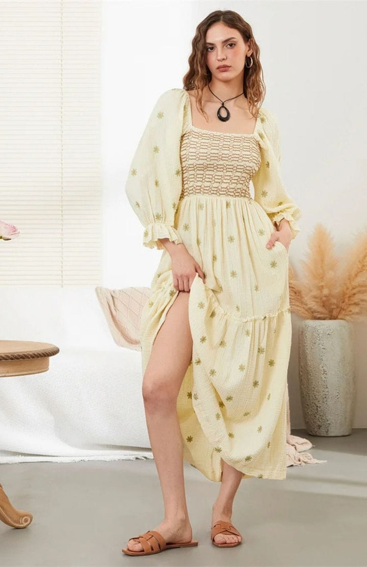 Robe Bohème Vintage | Reine Rustique