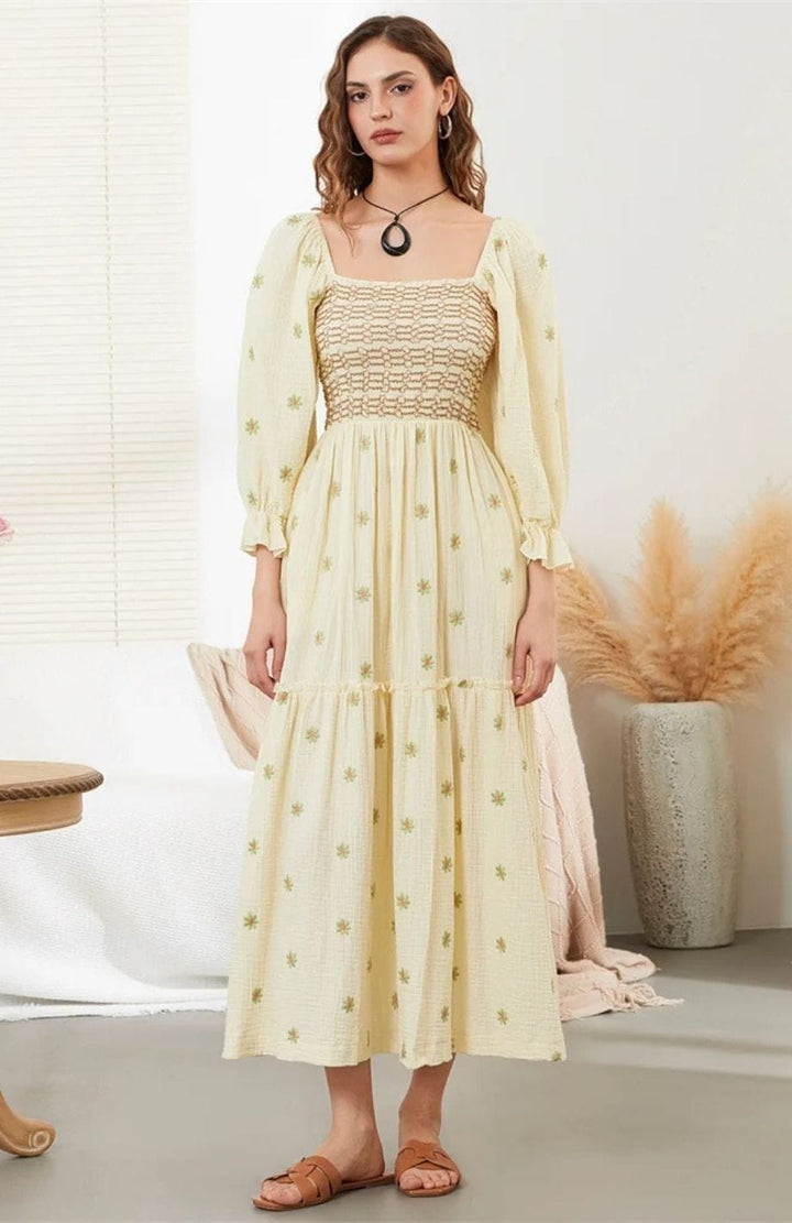 Robe Bohème Vintage | Reine Rustique