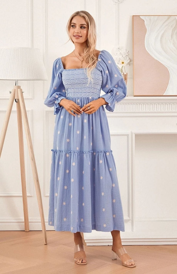 Robe Bohème Vintage | Reine Rustique VIOLET / S