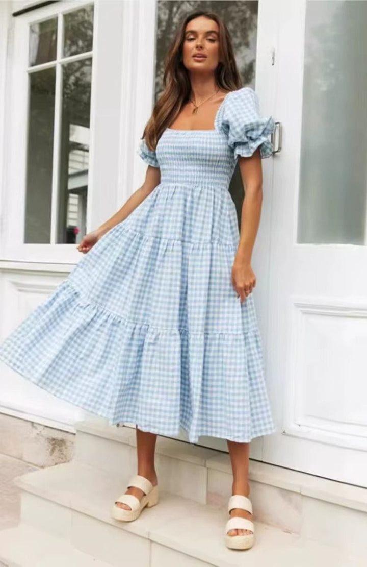 Robe Bucolique BLEU / S