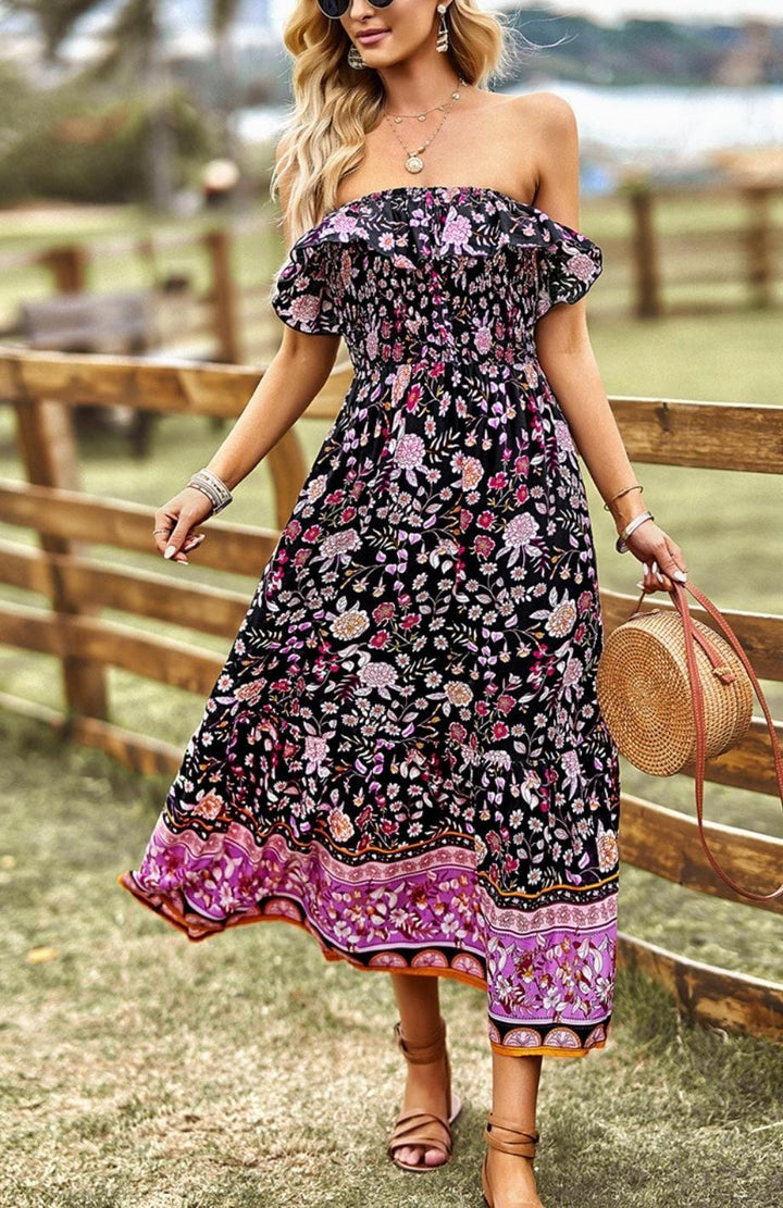 Robe Bustier Champêtre | Reine Rustique