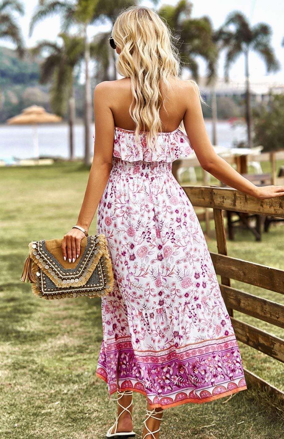 Robe Bustier Champêtre | Reine Rustique
