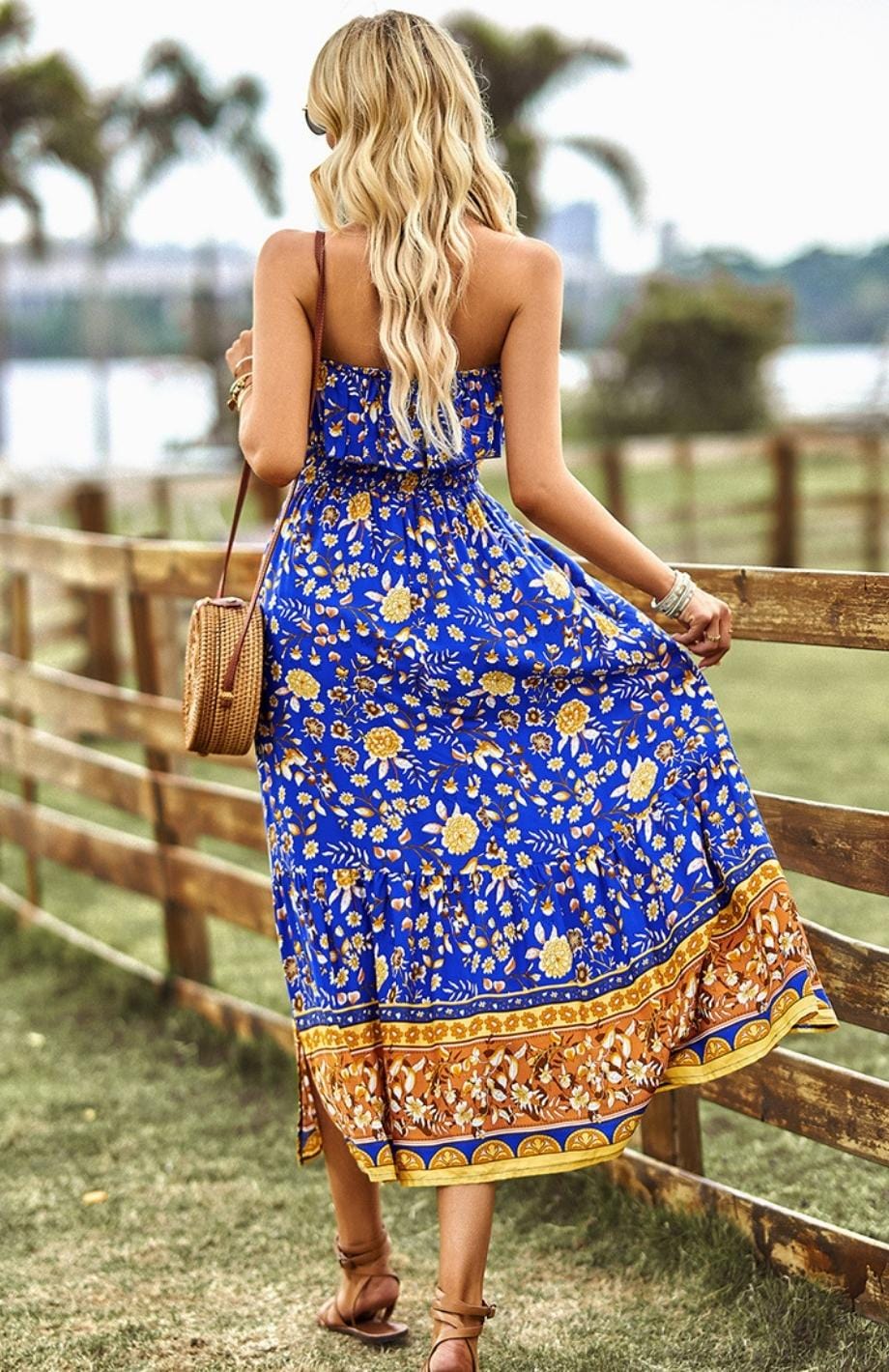 Robe Bustier Champêtre | Reine Rustique