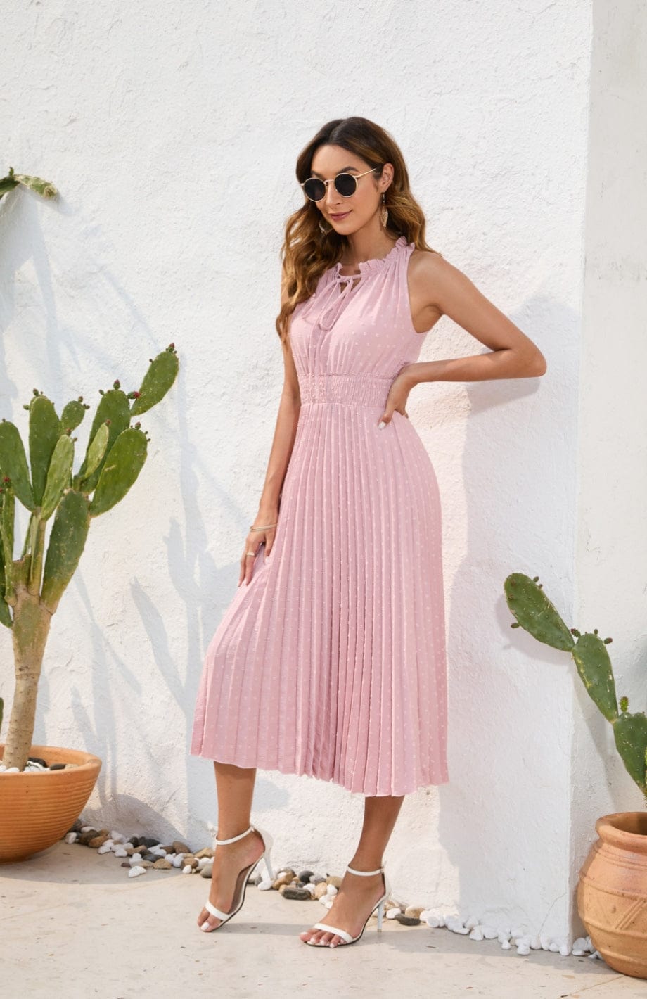 Robe Bustier Rose Chic Et Champêtre Pour Mariage | Reine Rustique