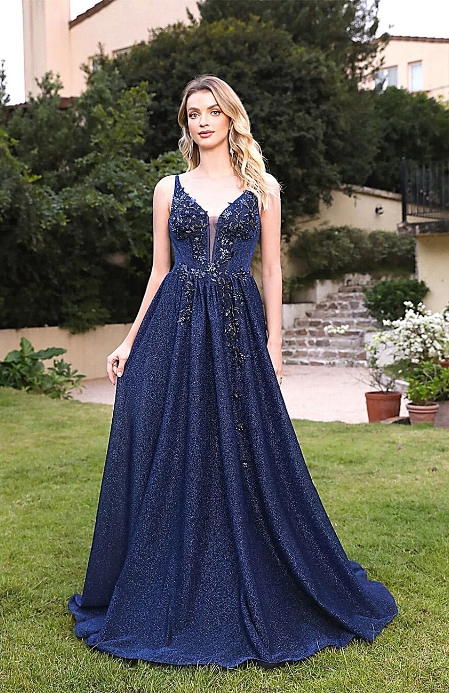 Robe Cérémonie Mariage | Reine Rustique BLEU DELFT / 2