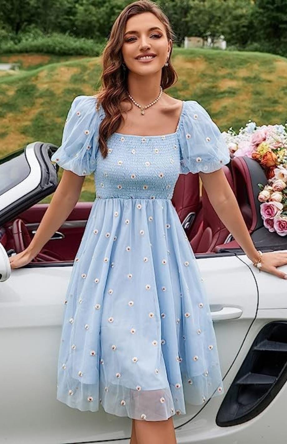Robe Champêtre Ado | Reine Rustique