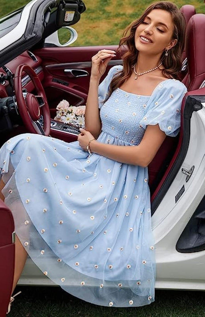 Robe Champêtre Ado | Reine Rustique