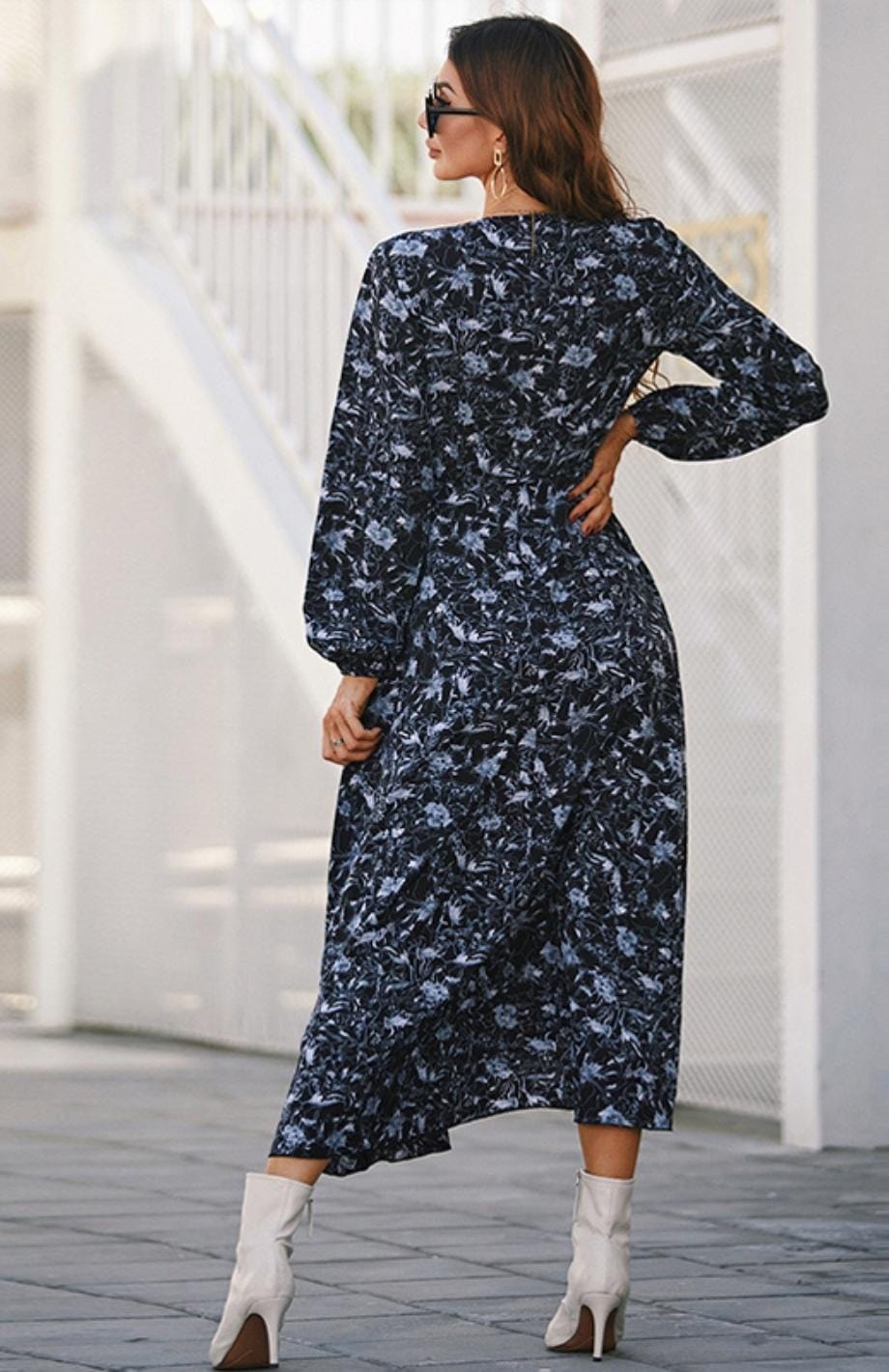 Robe Champetre Robe Midi Manche Longue Robe Champêtre Automne