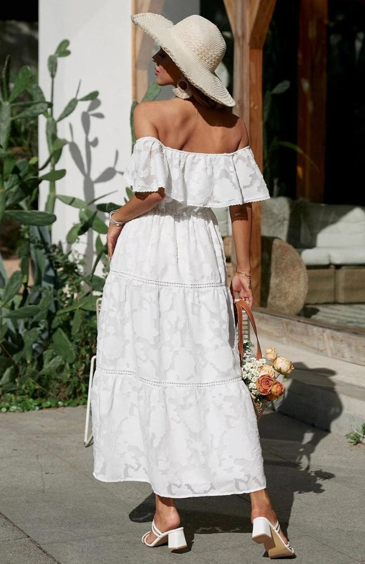 Robe Champêtre Bohème pour Mariage Invité | Reine Rustique