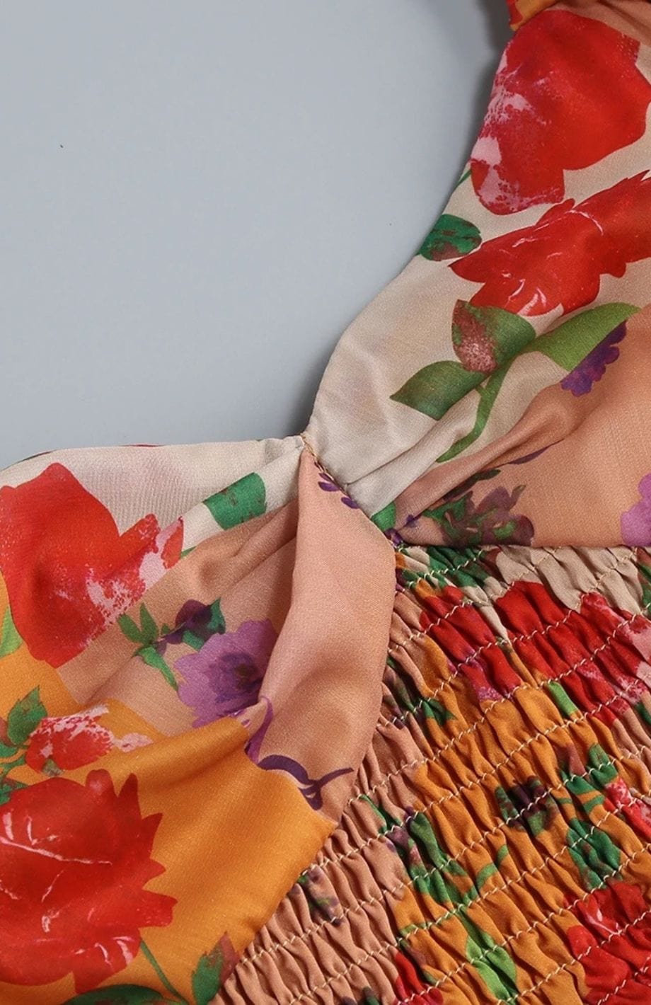Robe Champêtre Dos Nu