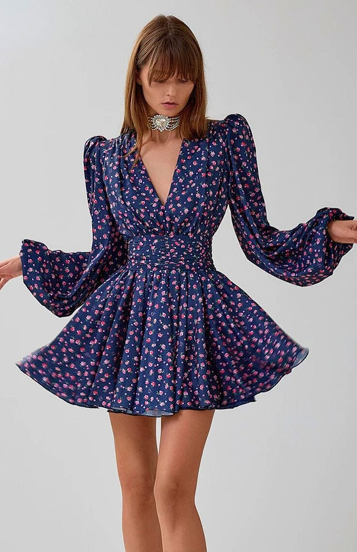 Robe Champêtre Fleurie | Reine Rustique