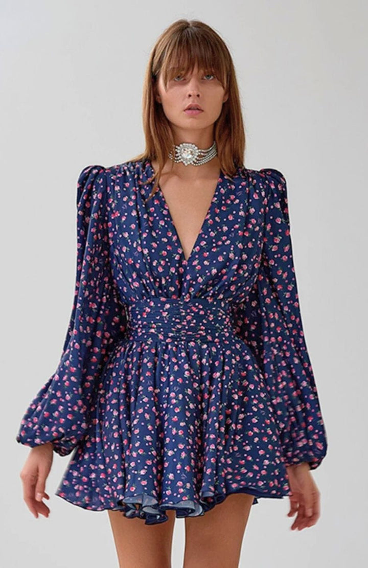 Robe Champêtre Fleurie | Reine Rustique