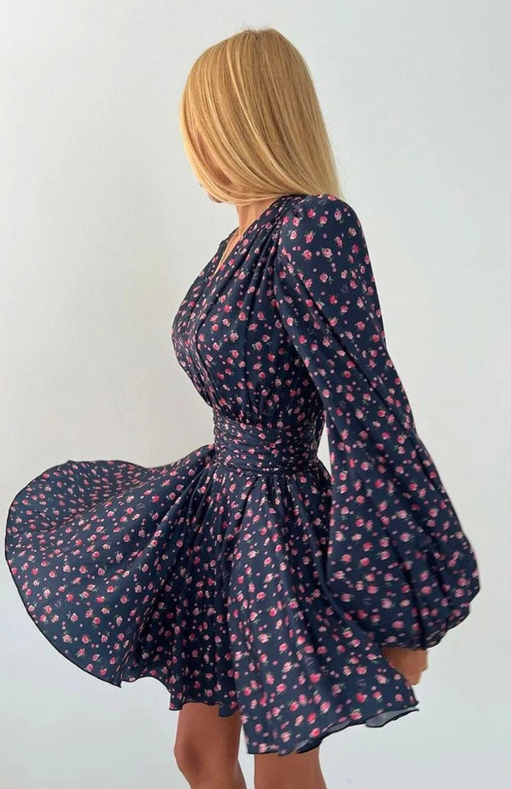 Robe Champêtre Fleurie | Reine Rustique