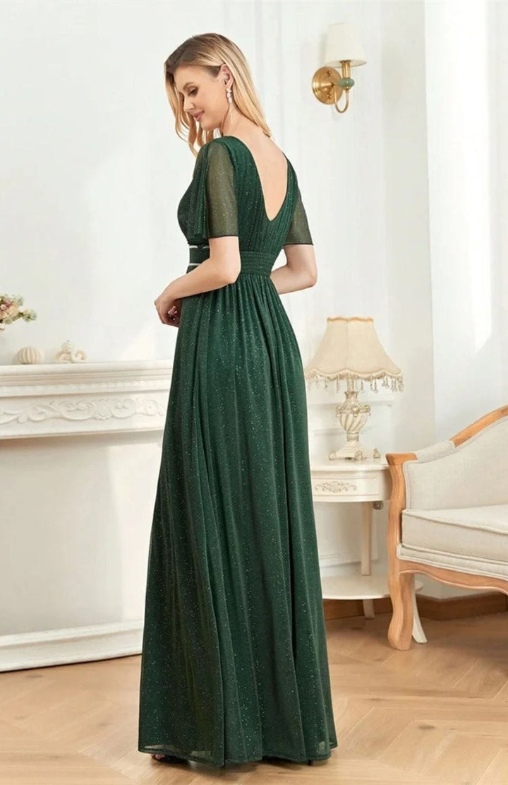 Robe Champêtre Vert D'eau | Reine Rustique
