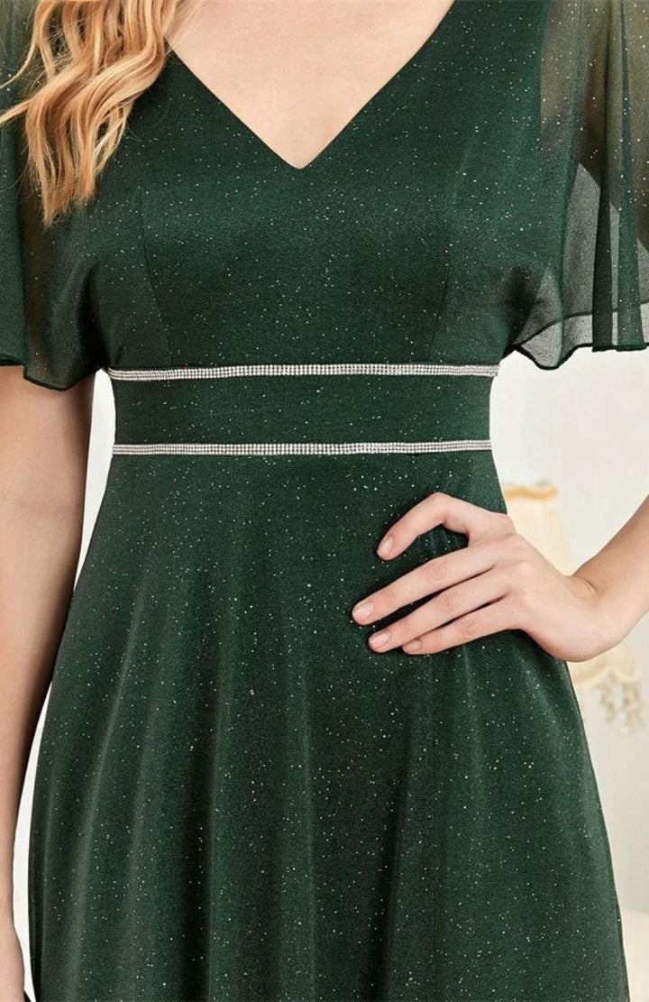 Robe Champêtre Vert D'eau | Reine Rustique